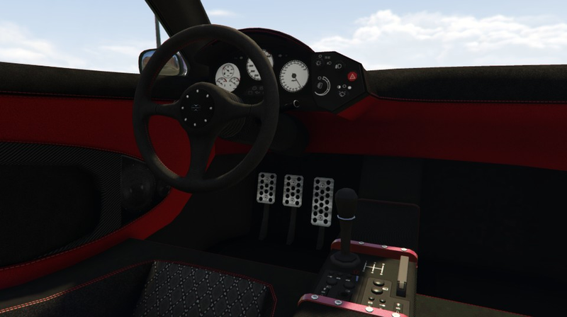 The Progen GP1's interior.
